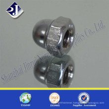 high strength carbon steel zinc plated hex dome acorn nut